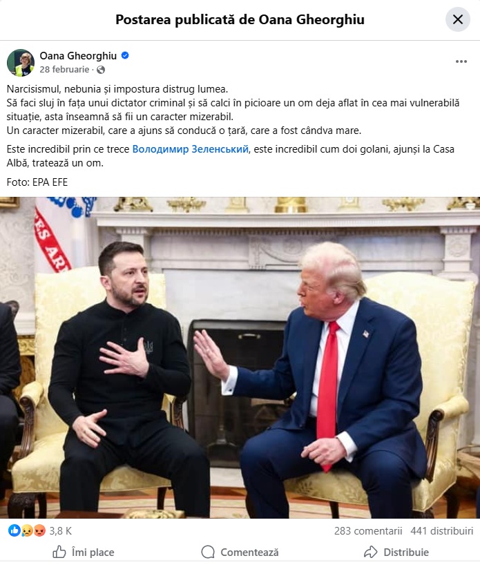 ULTIMA ORĂ: Grindeanu îi solicită lui Bolojan „să revoce imediat propunerea” de a o numi pe Oana Gheorghiu în funcția de vicepremier ULTIMA ORĂ: Grindeanu îi solicită lui Bolojan „să revoce imediat propunerea” de a o numi pe Oana Gheorghiu în funcția de vicepremier. „Pentru a evita prejudicierea relației cu Statele Unite”