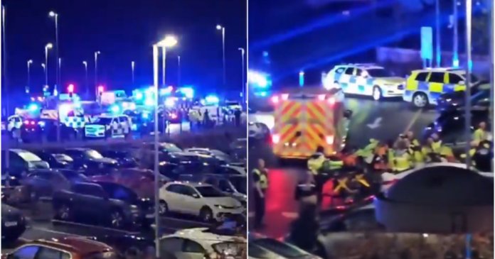 Incident violent într-un tren din Marea Britanie: diverse persoane au fost înjunghiate Incident violent într-un tren din Marea Britanie: diverse persoane au fost înjunghiate. Doi bănuiți reținuți