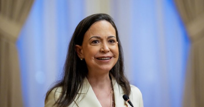 Corina Machado își reiterează dorința de a primi împreună cu Trump Premiul Nobel pentru Pace: „Dacă în octombrie credeam că merită, gândiți-vă acum” Corina Machado își reiterează dorința de a primi împreună cu Trump Premiul Nobel pentru Pace: „Dacă în octombrie credeam că merită, gândiți-vă acum”