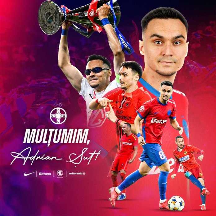 FCSB a făcut publică despărțirea de Adrian Șut FCSB a făcut publică despărțirea de Adrian Șut