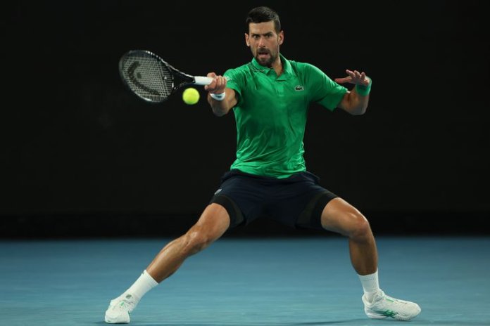 Novak Djokovic - Jannik Sinner 3-6, 6-3, 4-6, 6-4, 6-4. O calificare spectaculoasă în finala Australian Open 2026. Novak Djokovic - Jannik Sinner 3-6, 6-3, 4-6, 6-4, 6-4. O calificare spectaculoasă în finala Australian Open 2026.