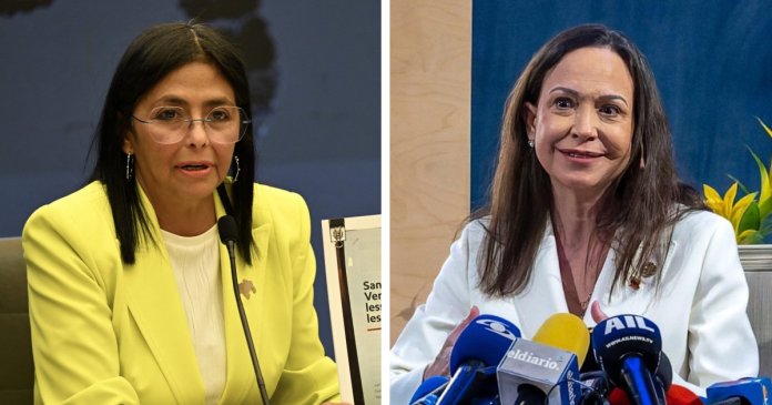 Trump a selectat-o pe vicepreședinta lui Maduro pentru a prelua conducerea, nu pe lidera opoziției, Maria Machado. Raport secret. Trump a selectat-o pe vicepreședinta lui Maduro pentru a prelua conducerea, nu pe lidera opoziției, Maria Machado. Raport secret.