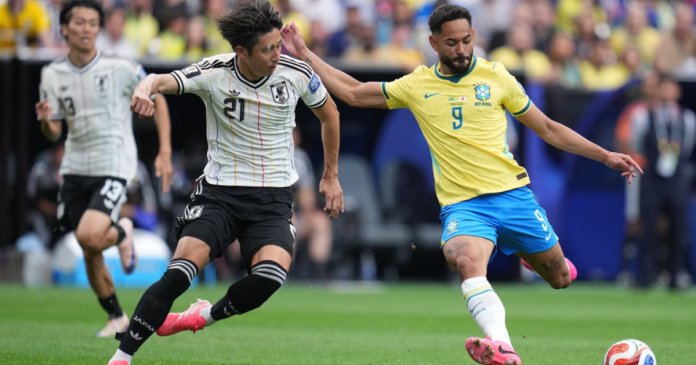 CM 2026: Brazilia s-a calificat emoționat în faza optimilor după triumful obținut în fața Japoniei, cu un gol înscris în ultimele... CM 2026: Brazilia s-a calificat emoționat în faza optimilor după triumful obținut în fața Japoniei, cu un gol înscris în ultimele...
