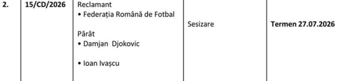 CFR Cluj în stare de alertă! Damjan Djokovic și avocatul clubului, sub investigație pentru pariuri CFR Cluj în stare de alertă! Damjan Djokovic și avocatul clubului, sub investigație pentru pariuri
