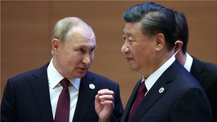 „Noua Axă a Răului: Acordul Secret”. Vladimir Putin și Xi Jinping își pregătesc eliminarea Starlink și un... „Noua Axă a Răului: Acordul Secret”. Vladimir Putin și Xi Jinping își pregătesc eliminarea Starlink și un...